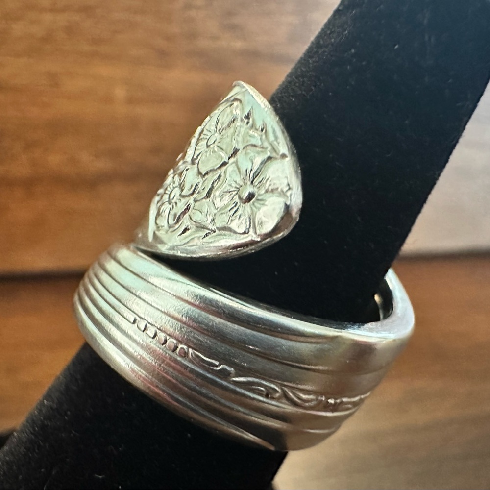 Silver Spoon Ring - Picture 4 of 16